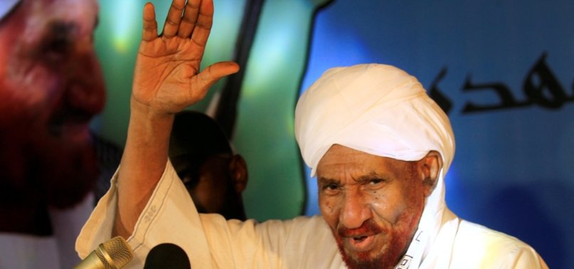 SUDANS FORMER PM SADIQ AL-MAHDI DIES FROM CORONAVIRUS IN UAE