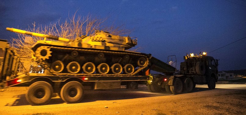 TURKISH MILITARY CONVOY DISPATCHED TO SYRIAN BORDER