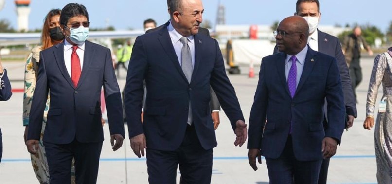 TURKISH FOREIGN MINISTER VISITS MALDIVES, MEETS COUNTERPART