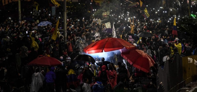 COLOMBIAS PRESIDENT IVÁN DUQUE DEPLOYS MILITARY TO PROTEST-HIT CITY