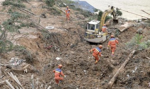 Nineteen dead after motorway collapses in southern China