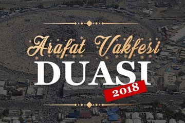 Arafat vakfesi duası 2018