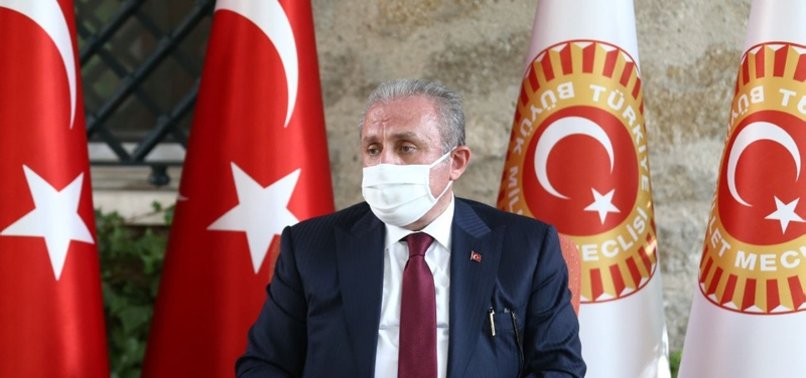 TURKEYS PARLIAMENT SPEAKER CRITICIZES EU OVER MIGRATION, ISLAMOPHOBIA