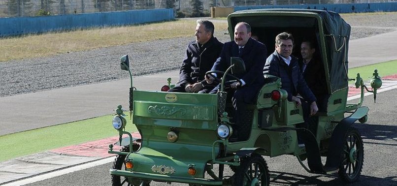 TECH MINISTER TEST DRIVES TURKISH MADE E-CARRIAGE
