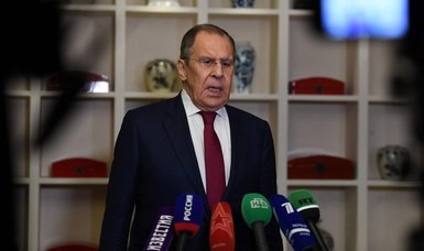 Lavrov calls Ukraine's claims that Russian forces hit its own cities 'lies'