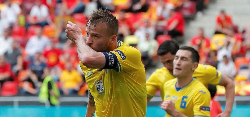UKRAINE GET 1ST WIN AFTER BEATING NORTH MACEDONIA 2-1 AT EURO 2020