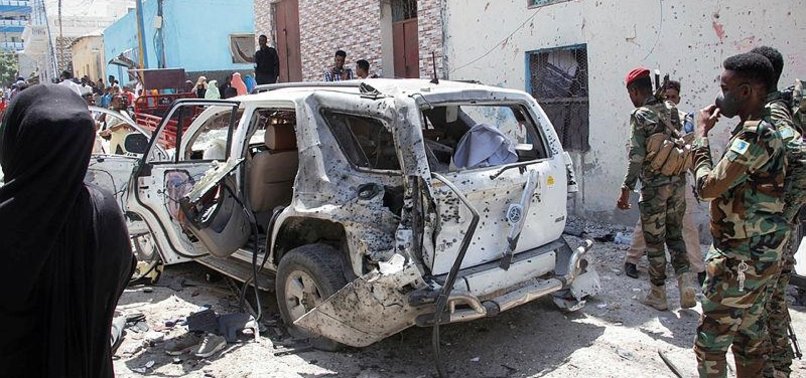FOUR PEOPLE KILLED, 10 HURT IN SUICIDE BLAST IN SOMALI CAPITAL