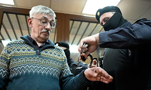 Russia jails rights campaigner Orlov for 2-1/2 years