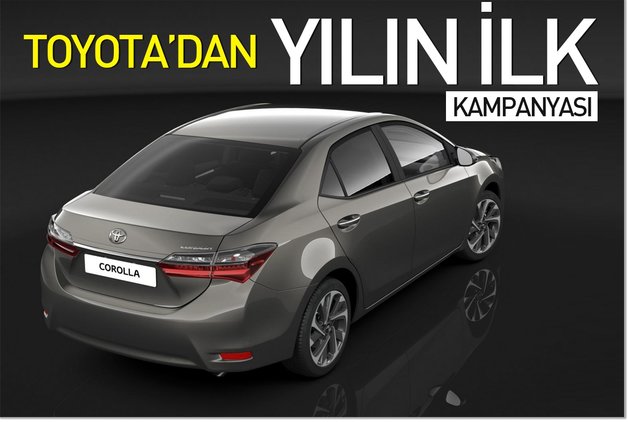 TOYOTA’DAN YENİ YILIN İLK KAMPANYASI