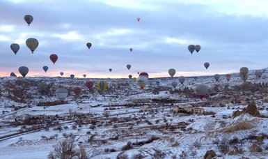 Hundreds of thousands enjoy bird’s-eye view of Cappadocia in 2021