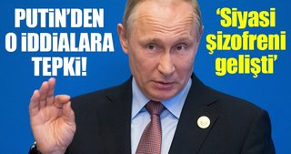 Putin: ABD’de siyasi şizofreni gelişti!