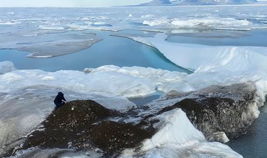 World's most northerly island revealed to be gravel-covered iceberg