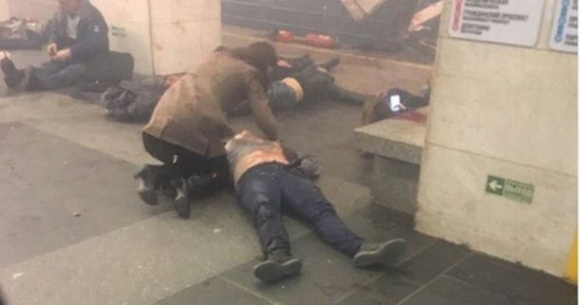 Rusya’da St. Petersburg kentinde metroda patlama! En az 10 ölü!