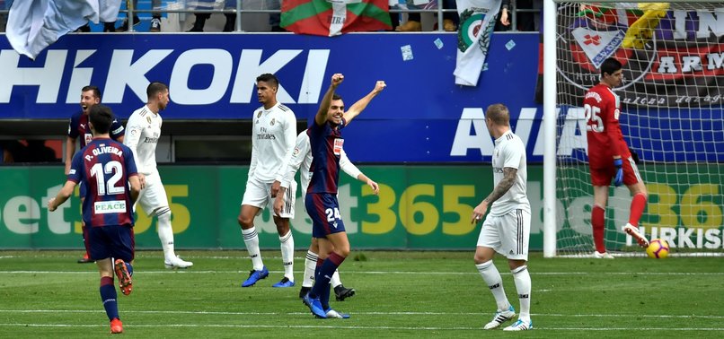 MADRIDS PERFECT RUN WITH SOLARI ENDS WITH 3-0 LOSS TO EIBAR