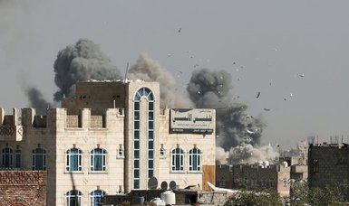Saudi-led coalition attacks rebel positions in Sanaa