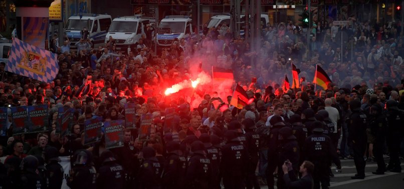 GERMANY REELS AS FAR-RIGHT MOBS GO ON RAMPAGE