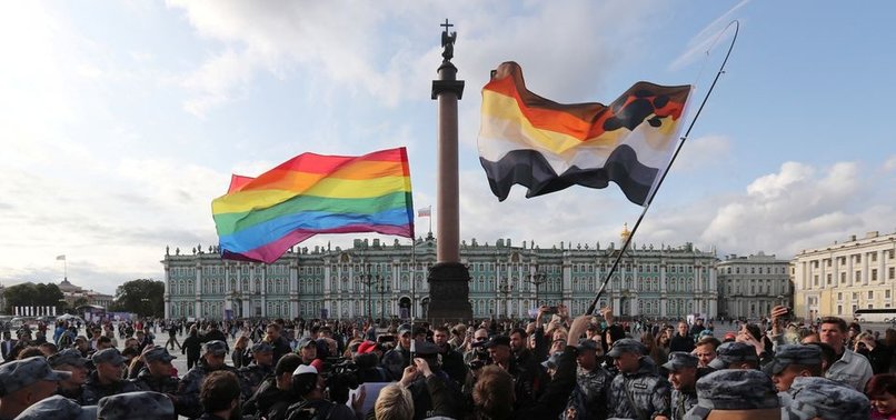 RUSSIAS PARLIAMENT PASSES LAW BANNING LGBT PROPAGANDA AMONG ADULTS