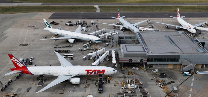 FLIGHTS AT LONDONS HEATHROW AIRPORT CANCELED AMID STRIKE