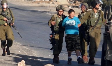Over 9,300 Palestinian minors held by Israel since 2015: NGO