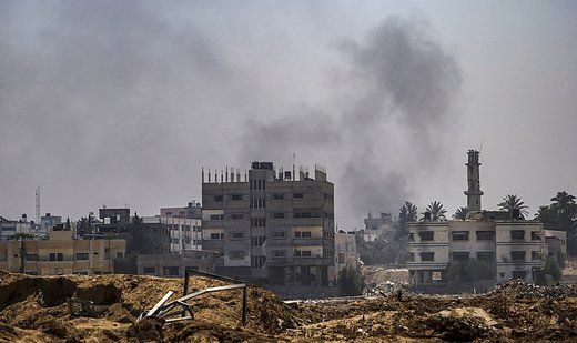 5 Palestinians killed in Israeli airstrike on Gaza refugee camp
