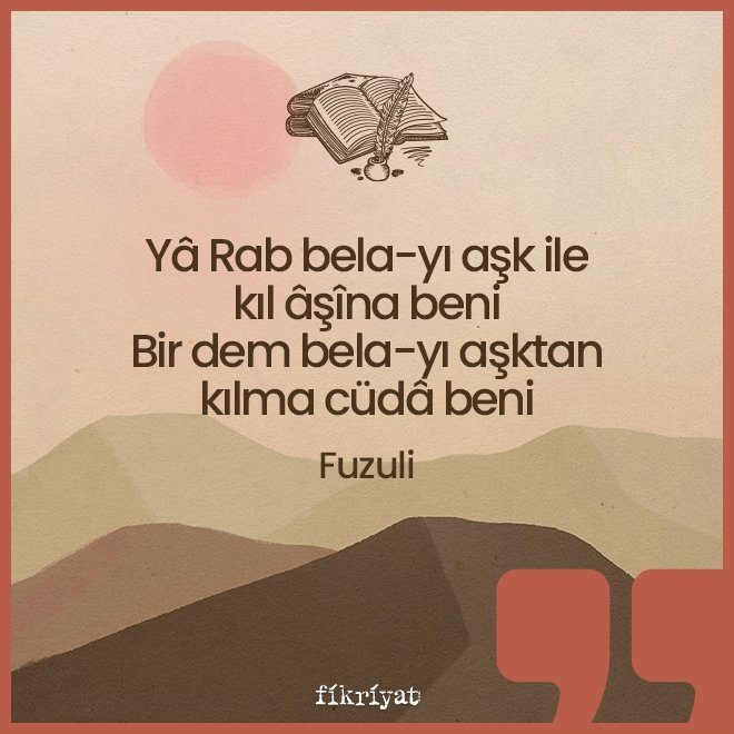 Yâ Rab Bela-yı Aşk İle Kıl Âşîna Beni