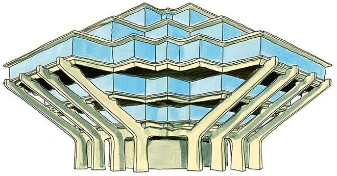 Geisel Library, University of California San Diego - ABD