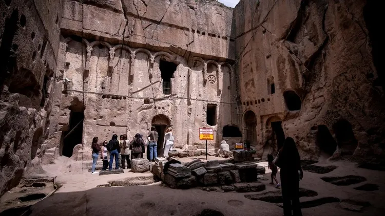 Gümüşler Monastery in Türkiye draws visitors with rare fresco