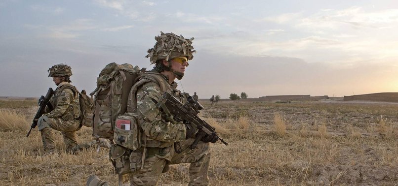 BRITAIN HAS WITHDRAWN NEARLY ALL ITS TROOPS FROM AFGHANISTAN