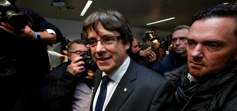 SPANISH JUDGE ISSUES ARREST WARRANT FOR EX-CATALAN LEADER