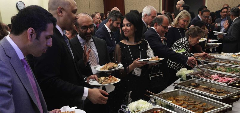 US CONGRESS MEMBERS HOLD IFTAR MEAL AT CAPITOL