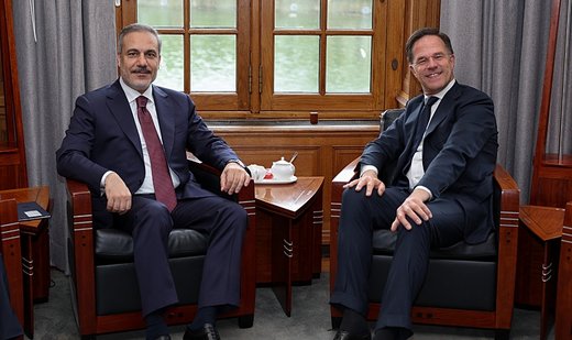FM Fidan, Dutch premier discuss bilateral ties, Gaza war