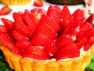 Çilekli Tart