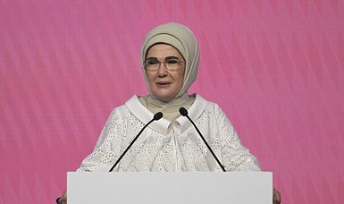 Turkish first lady underlines women's key role in achieving sustainable peace