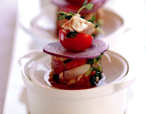 Izgara Ton Balığı Salatası