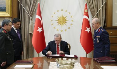 Erdoğan approves Supreme Military Council decisions