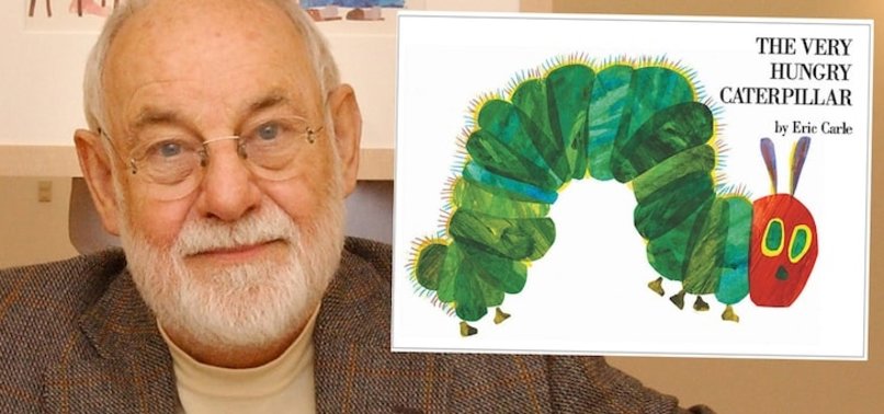 HUNGRY CATERPILLAR AUTHOR-ILLUSTRATOR ERIC CARLE DEAD AT 91