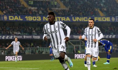 Kean strike gives unconvincing Juventus win at Verona