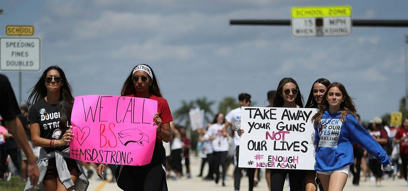 THOUSANDS JOIN PROTESTS ACROSS U.S. FOR SCHOOL SAFETY FROM GUNS