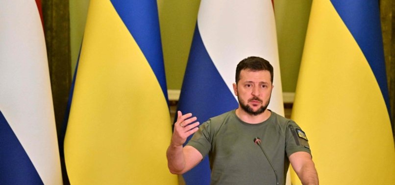 ZELENSKY CALLS FOR FURTHER SANCTIONS AGAINST RUSSIA