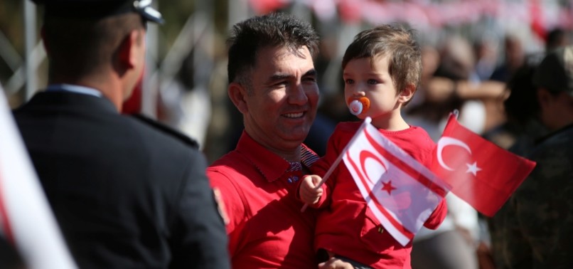TURKISH CYPRIOTS MARK 35 YEARS OF STATEHOOD