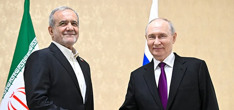 PUTIN OFFERS HELP TO IRAN TO END MIDDLE EAST WAR AHEAD OF CIS SUMMIT