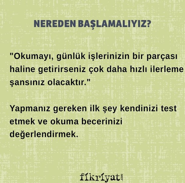 NASIL BAŞLAMAK GEREKLİ?