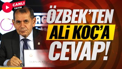 Dursun Özbek'ten Ali Koç'a cevap! | Galatasaray | CANLI YAYIN