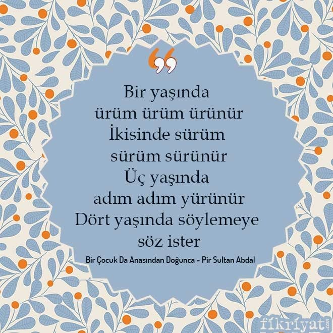 Bir Çocuk Da Anasından Doğunca - Pir Sultan Abdal