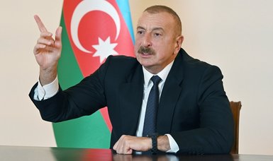 Cease-fire seekers sending weapons to Armenian occupiers: Azerbaijan's Aliyev