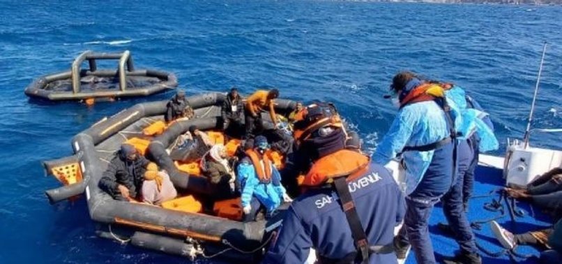 TURKEY RESCUES 51 ASYLUM SEEKERS IN AEGEAN SEA