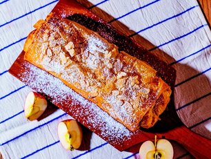 Baklava Yufkalı Elmalı Strudel