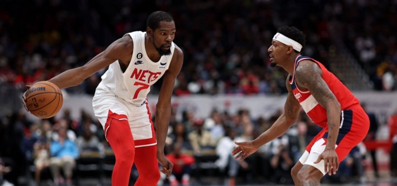 KEVIN DURANT LEADS NETS TO 42-POINT ROUT OVER WIZARDS