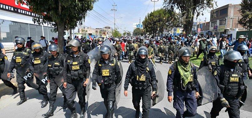 PERU DECLARES STATE OF EMERGENCY FOLLOWING WEEK OF PROTESTS