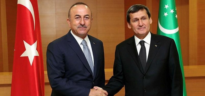 TURKEY EYES PROMOTING TIES WITH TURKMENISTAN: FM